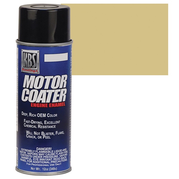 KBS Motor Coater Engine Enamel - Olds Gold, 12 oz